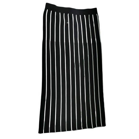 House of Harlow 1960 Dresses & Skirts - Hose‎ of Harlow 1960 Black White Striped Knit Midi Skirt Size M  NWOT